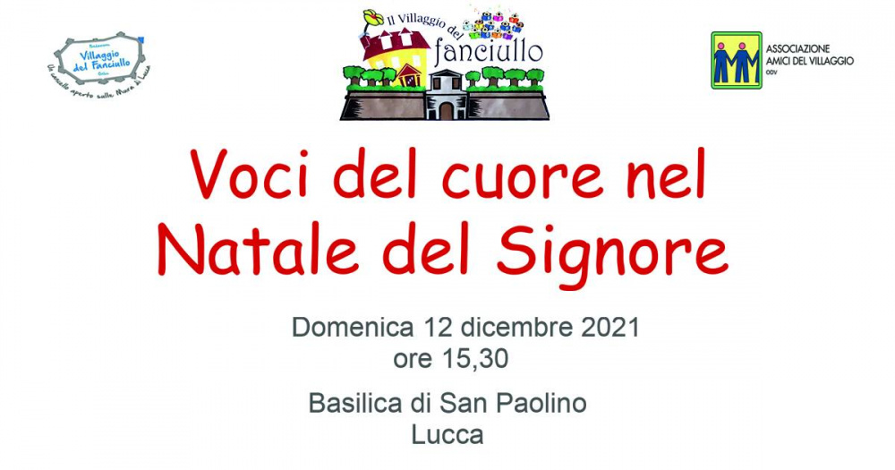 Tanti auguri di Buon Natale dal Villaggio del Fanciullo 